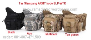 tas slempang WTR import ramadistro acu,marpat,multicam,hitam