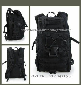 bagpack R9900 Tactical HITAM