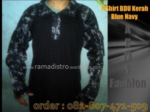 kaos bdu black navy