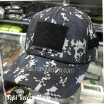 topi velcro navy