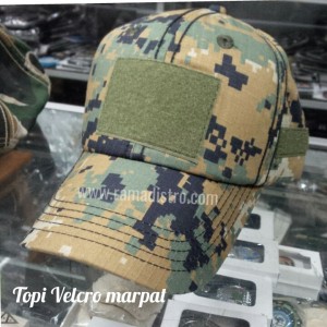 topi velcro marpat